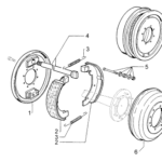 ZAVORNA CELJUST ZA TRAKTOR GOLDONI 926, 932, 933RS/DT, 938, 945, EURO