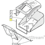 OJAČITEV KOŠARE VRTNE KOSILNICE CASTELGARDEN