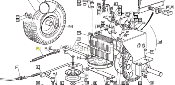 VZMET NAPENJALCA CASTELGARDEN - Slika 3