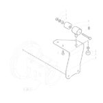 VIJAK ZADNJEGA BLAŽILCA KABINE ZA TRAKTOR NEW HOLLAND TN95F