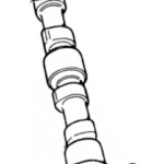 ODMIČNA GRED MOTORJA ZA TRAKTOR  FIAT 446, 450, 466, 470, 480, 500, 540, 566, 570, 580, 420
