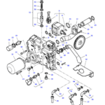 GLAVNA HIDRAVLIČNA ČRPALKA ZA TRAKTOR MASSEY FERGUSON 5455
