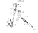 ZOBNIK PREDNJEGA REDUKTORJA ZA TRAKTOR GOLDONI STAR 100, STAR 90, STAR 4000 - Slika 2