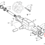 ORING PREDNJEGA BOČNEGA REDUKTORJA GOLDONI 3,53x85,32mm