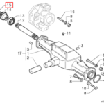 SEGER PREDNJE POLOSOVINE 30x1,5E GOLDONI STAR 3070 V