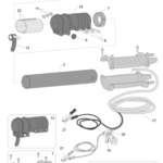 UNUTRANJI DIO TELESKOPSKE PALICE. ZANON KARBONIUM EVO33 AL300, FALCON 12V AL300