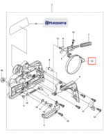 TRAK ZAVORE ZA MOTORNO ŽAGO HUSQVARNA 435, 440, 140, 135, 130 - Slika 2