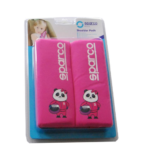 ŠČITNIK ZA PAS SPARCO  ( OTROŠKO UDOBJE ) 153X75X25MM ROZA  POLIESTER 2 KOSA