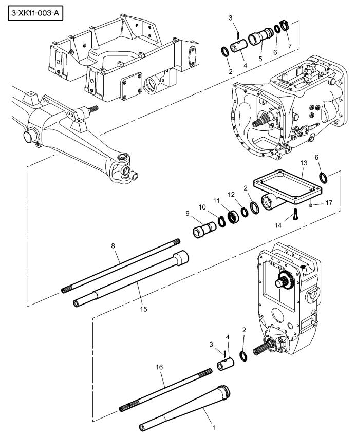 KOSOVNICA MASSEY FERGUSON 4255 ODGON