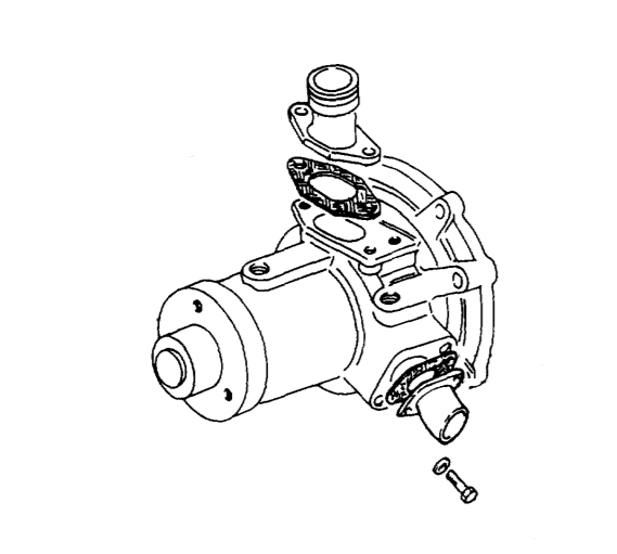 4852556 kosovnica leva cev vodene pumpe fiat 70 66dt0.32.3