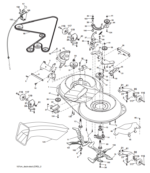 JERMEN NOŽEV / KOSIŠČA ZA VRTNI TRAKTOR GARDOL 185107HRB, 155107HRB - Slika 2