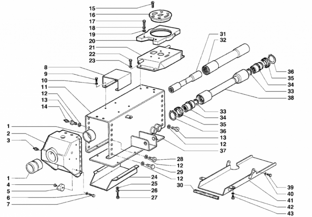 TIGRETRAC ANTONIO CARRARO 7700 SREDINSKA TRANZMISIJA B02 0040