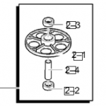 ZGORNJI LEŽAJ OSOVINE NOŽA MURRAY MARATHON 15.5