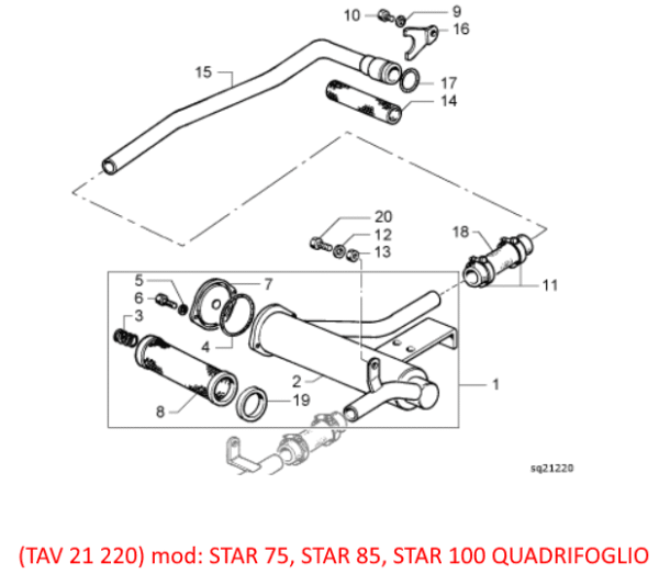 FILTER HIDRAVLIČNEGA OLJA ZA TRAKTOR GOLDONI QUASAR 85, QUASAR 90, STAR 3050, STAR 100, STAR 3070, STAR 50, STAR 70 - Slika 3
