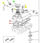 TESNILO POKROVA VENTILOV PERKINS KE50744U