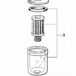 FILTER GORIVA ZA TRAKTOR LAMBORGHINI / KOZARČEK ZA TRAKTOR LAMBORGHINI RF.100