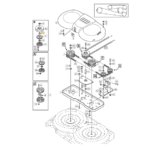 ČAHURA REMENICE ZA VRTNI TRAKTOR STIGA, KOSIŠČE 107M