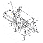 PODLOŠKA OSOVINE VOLANA MTD RS125/96
