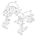 DONJA ZAŠTITA LIJEVOG BLATOBRANA JOHN DEERE 6100MC