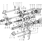 DESNA VILJUŠKA SELEKCIJE BRZIH / SPORIH BRZINA ZA MOTOKULTIVATOR LABIN PROGRES SPECIAL