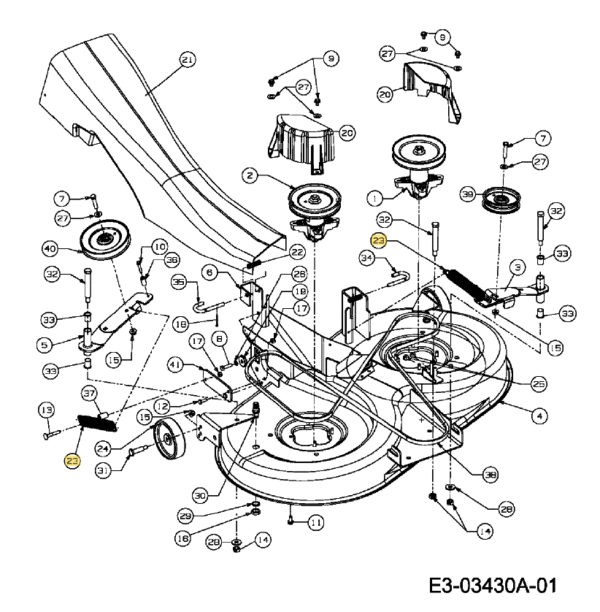 VZMET 215mm ZA VRTNI TRAKTOR MTD JN200AT - Slika 2