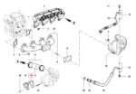 BRTVA USISNE STRANE TURBINE VM MOTOR D754TE2 - Slika 2