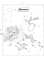 VODILICA ZATEZAČA LANCA MOTORNA PILA HUSQVARNA 140 - Slika 3