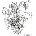 "PREDNJI" JERMEN POGONA ZA VRTNI TRAKTOR MTD JN200AT - Slika 2