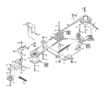 "PREDNJI" JERMEN PTO ZA KOSILNICO STIGA Villa Master, Villa Comfort, Villa President - Slika 2