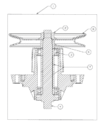 DESNI NOSILEC REZILA ZA VRTNI TRAKTOR MTD OPTIMA LN200H, SKUPNA VIŠINA 163mm - Slika 2