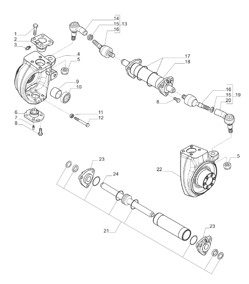 359366 prema carraro servocilinder