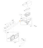 TESNILO FILTRA ZRAKA ZA MOTOR BRIGGS AND STRATTON - Slika 2