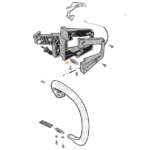 BLAŽILEC ROČAJA ZA MOTORNO ŽAGO HUSQVARNA 40, 45, 49