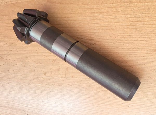 OSOVINA 202mm ZA REDUKTOR MALČERA ZANON TMC, TMH - Slika 2